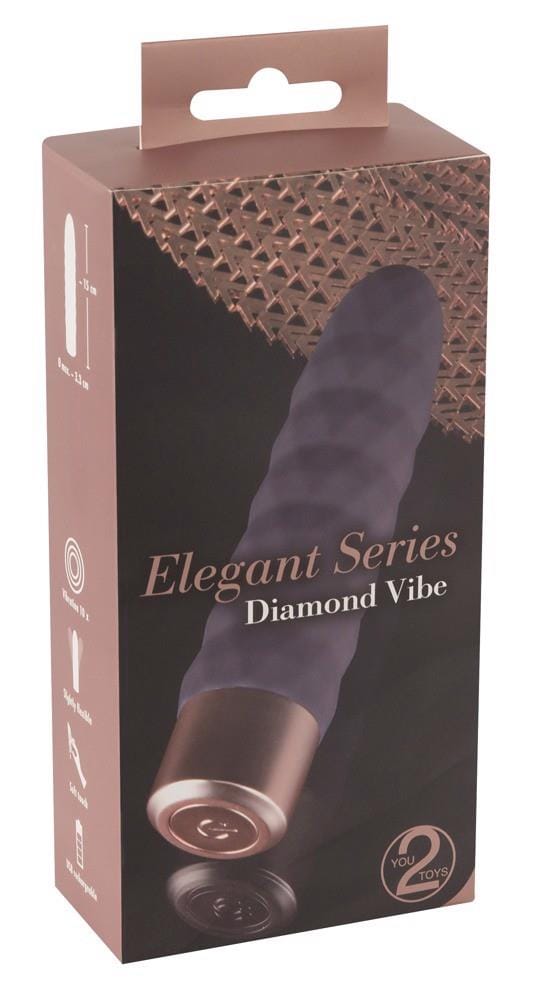 Elegant Series Diamond — silikon medyczny, średni (10-16 cm)