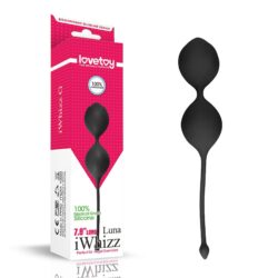 Lovetoy Iwhizz — silikon medyczny, czarny Lovetoy Iwhizz — silikon medyczny, czarny