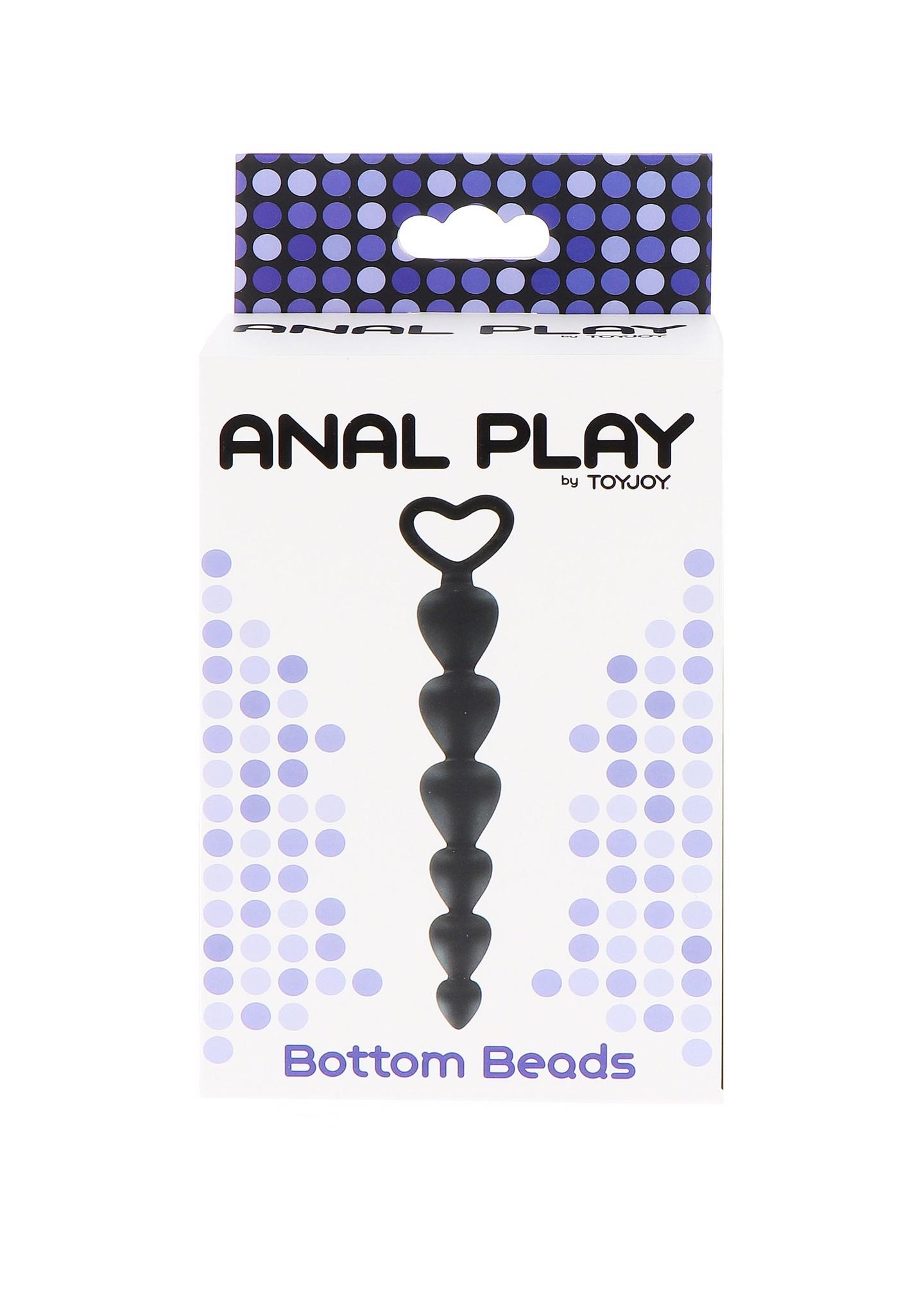 ToyJoy Bottom — silikon, czarny ToyJoy Bottom — silikon, czarny
