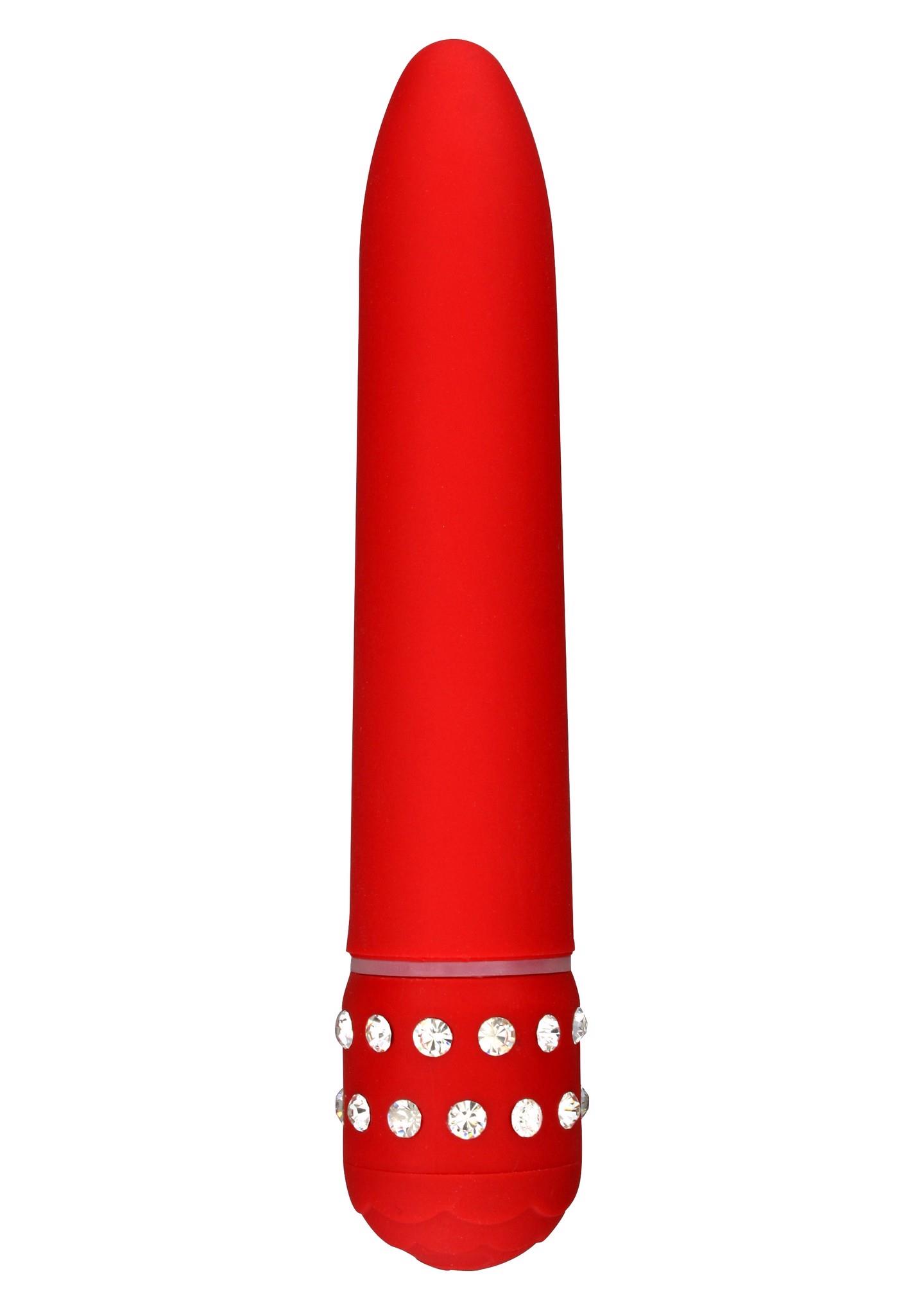ToyJoy Diamond — abs, średni (10-16 cm), czerwony ToyJoy Diamond — abs, średni (10-16 cm), czerwony