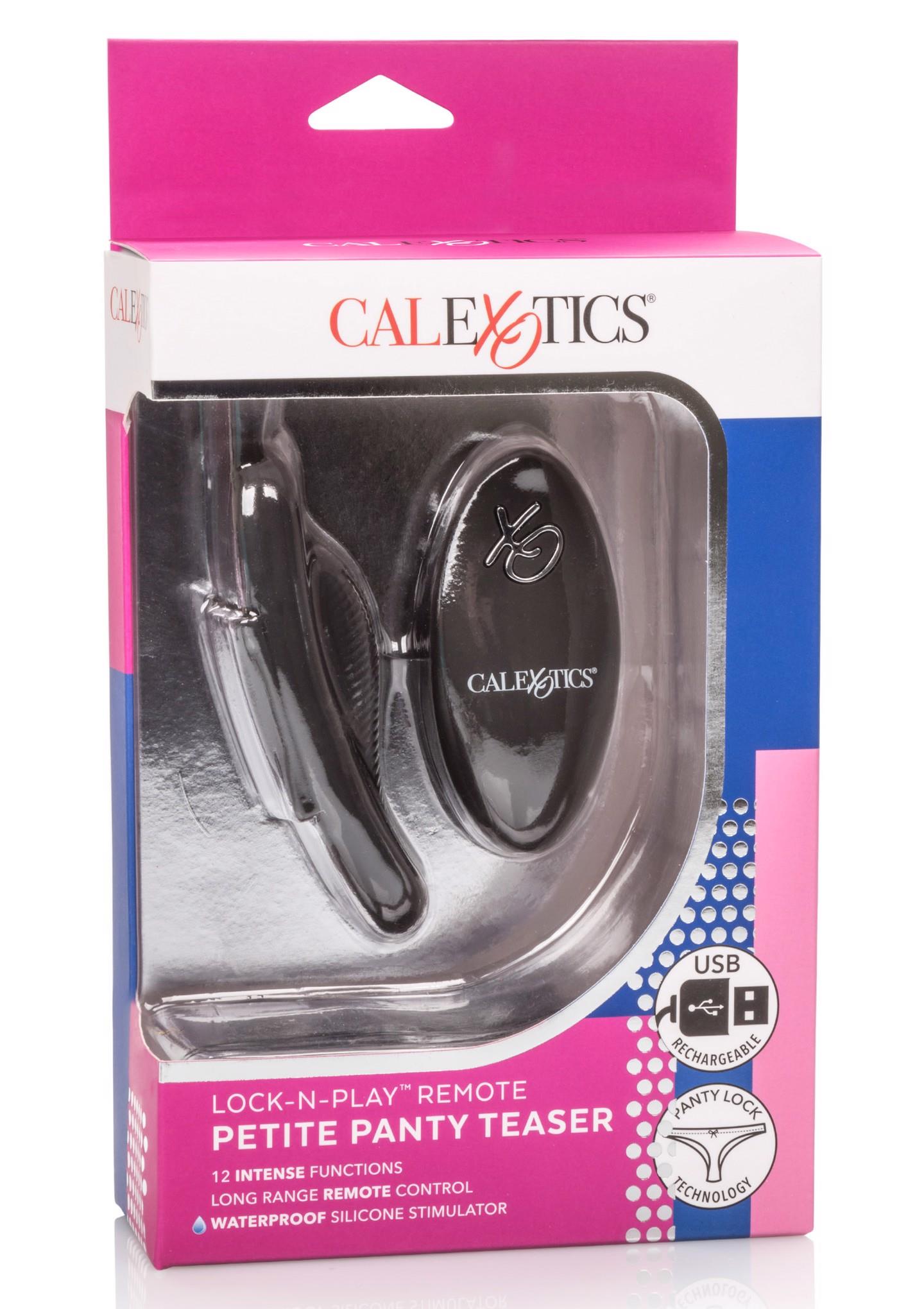 Calexotics Petite — pilot zdalny, silikon medyczny, czarny Calexotics Petite — pilot zdalny, silikon medyczny, czarny