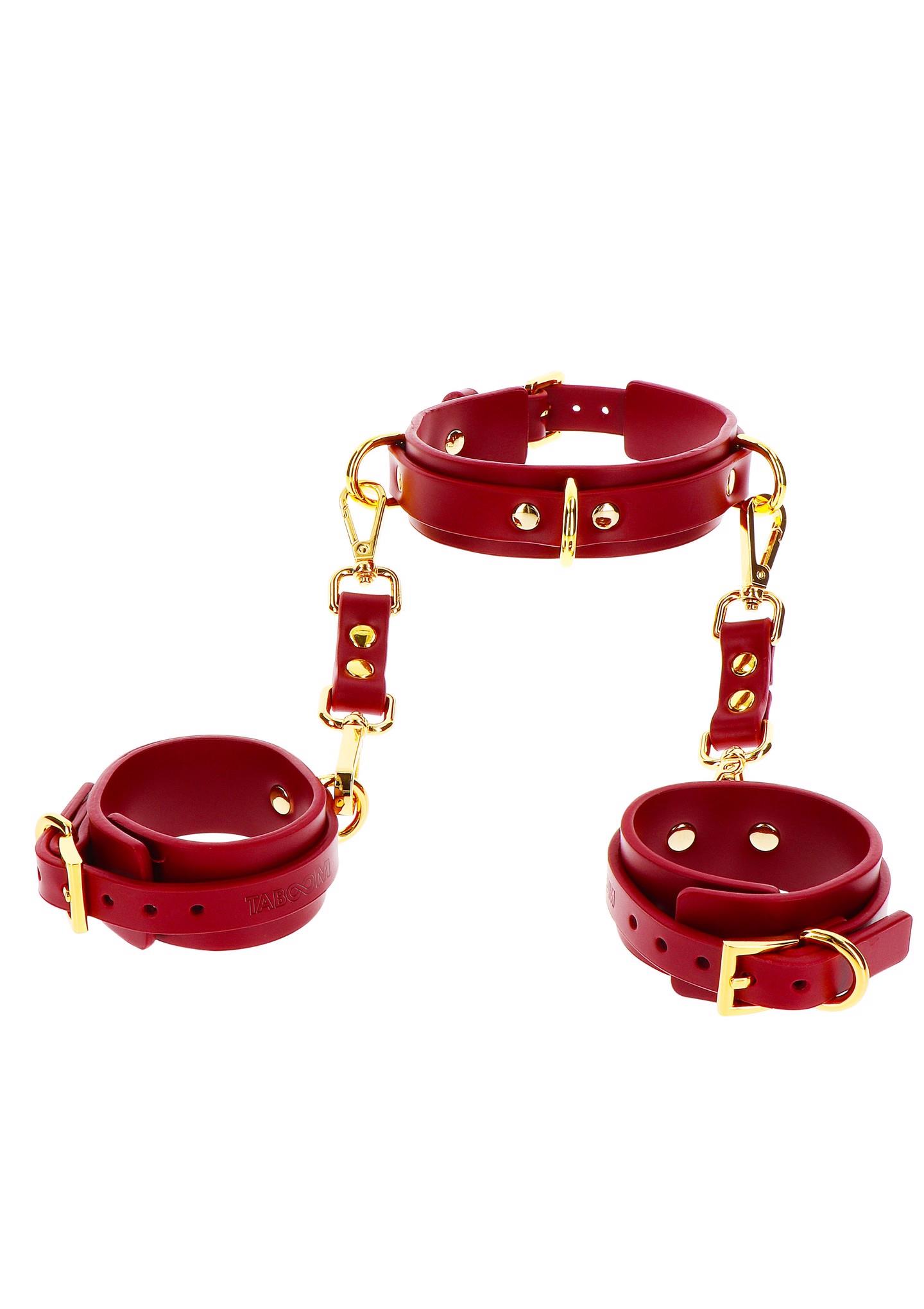 Taboom Collar — metal, czerwony Taboom Collar — metal, czerwony