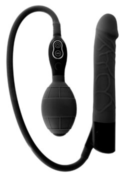 Seven Creations Inflatable — silikon medyczny, xl (powyżej 22 cm), czarny Seven Creations Inflatable — silikon medyczny, xl (powyżej 22 cm), czarny