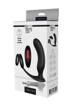 Dream Toys Cheeky — pilot zdalny, silikon medyczny, czarny Dream Toys Cheeky — pilot zdalny, silikon medyczny, czarny