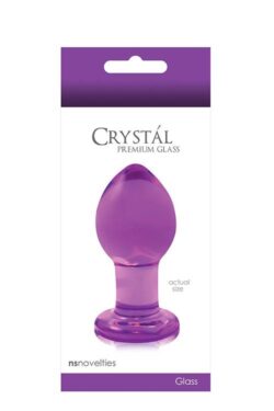 NS Novelties Crystal — szkło, fioletowy NS Novelties Crystal — szkło, fioletowy