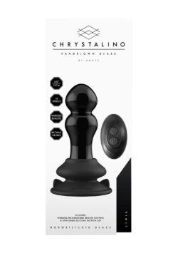 Chrystalino Rimly — szkło, czarny Chrystalino Rimly — szkło, czarny