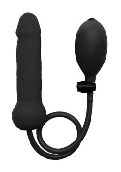 Ouch! Inflatable — silikon medyczny, czarny Ouch! Inflatable — silikon medyczny, czarny