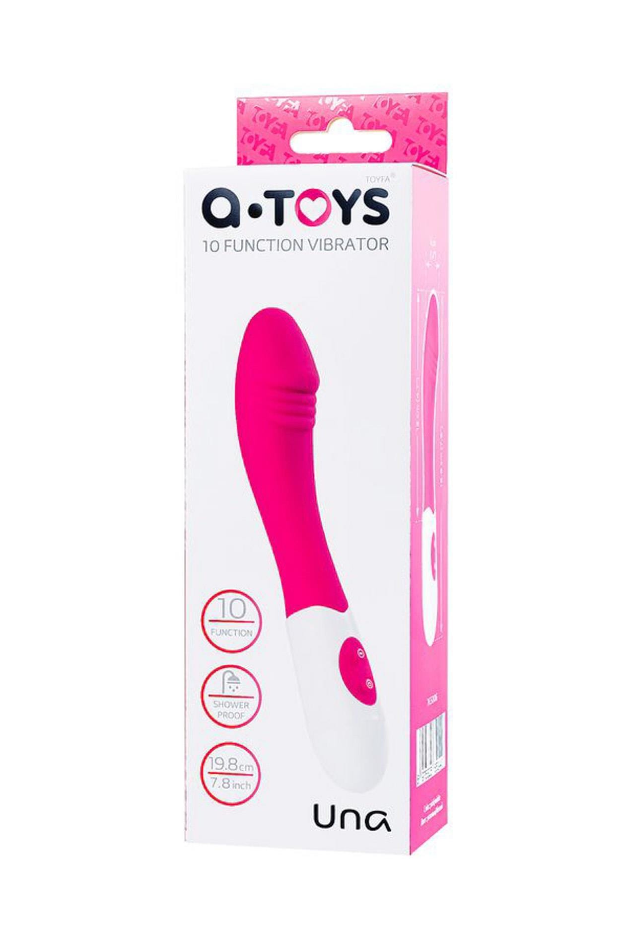 A-Toys Una — silikon medyczny, różowy A-Toys Una — silikon medyczny, różowy
