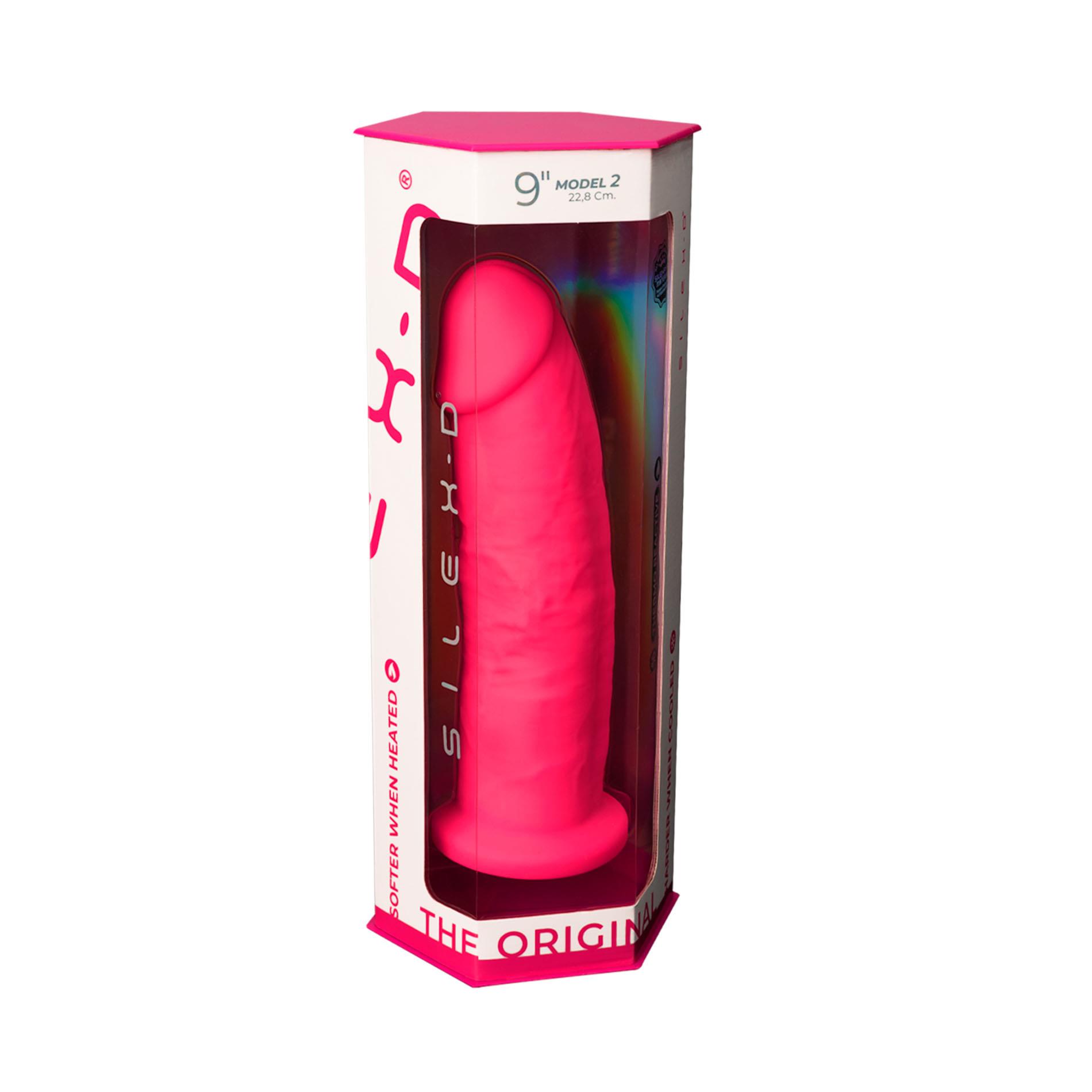 Silexd — silikon medyczny, różowy 9″ Silexd — silikon medyczny, różowy 9″