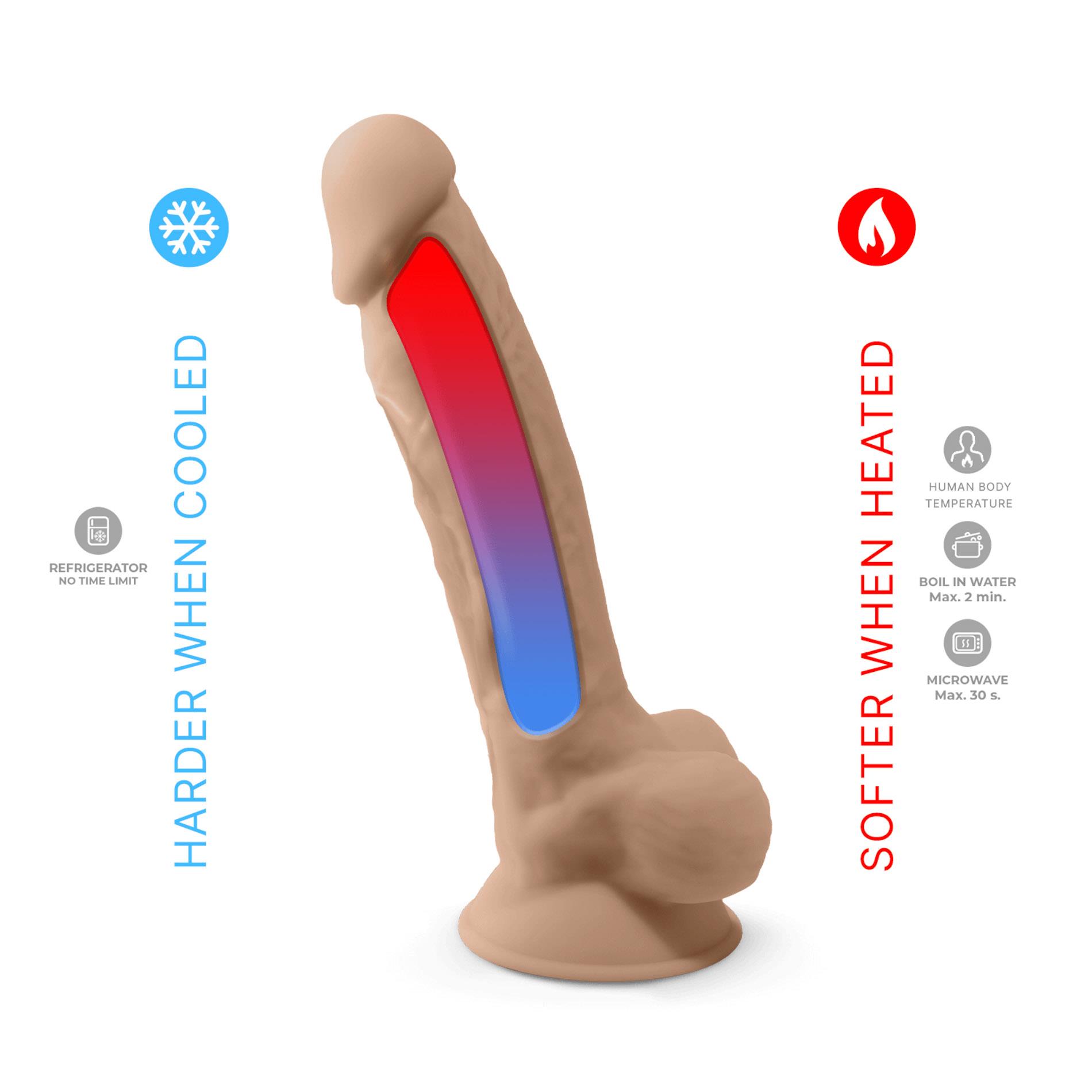 Silexd Flesh — silikon medyczny 8″ Silexd Flesh — silikon medyczny 8″