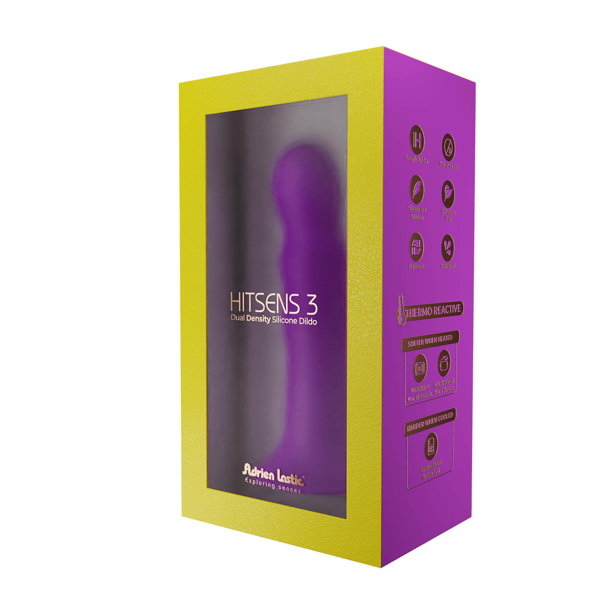 Adrien Lastic — silikon medyczny, fioletowy Adrien Lastic — silikon medyczny, fioletowy