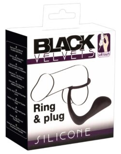 Black Velvets — silikon medyczny, średni (10-16 cm), czarny, średni (10-16 cm) Black Velvets — silikon medyczny, średni (10-16 cm), czarny, średni (10-16 cm)