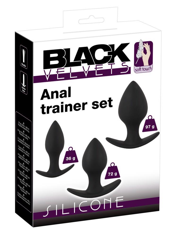 Black Velvets Trainer — silikon, czarny Black Velvets Trainer — silikon, czarny