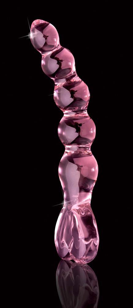Icicles — szkło, duży (16-22 cm), różowy Icicles — szkło, duży (16-22 cm), różowy