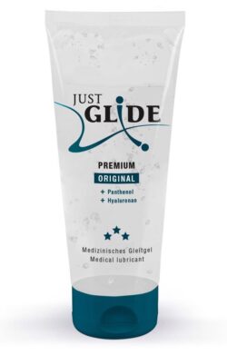 Just Glide Premium — nawilżający, duża (powyżej 100 ml) wzór 200 Just Glide Premium — nawilżający, duża (powyżej 100 ml) wzór 200