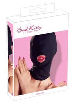 Bad Kitty Head — nylon-poliester, czarny Bad Kitty Head — nylon-poliester, czarny