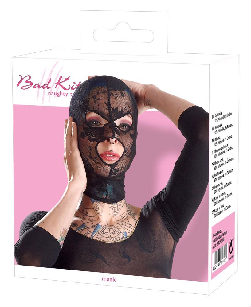 Bad Kitty — nylon-poliester, czarny Bad Kitty — nylon-poliester, czarny