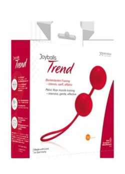 JoyDivision Joyballs — silikon medyczny, czerwony JoyDivision Joyballs — silikon medyczny, czerwony