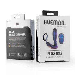 EasyToys Hueman — pilot zdalny, silikon medyczny, czarny EasyToys Hueman — pilot zdalny, silikon medyczny, czarny