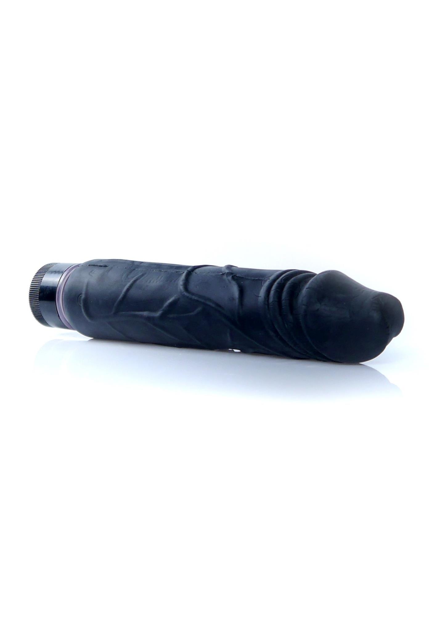 B-Series EasyLove Real — cyber skóra, duży (16-22 cm), czarny B-Series EasyLove Real — cyber skóra, duży (16-22 cm), czarny