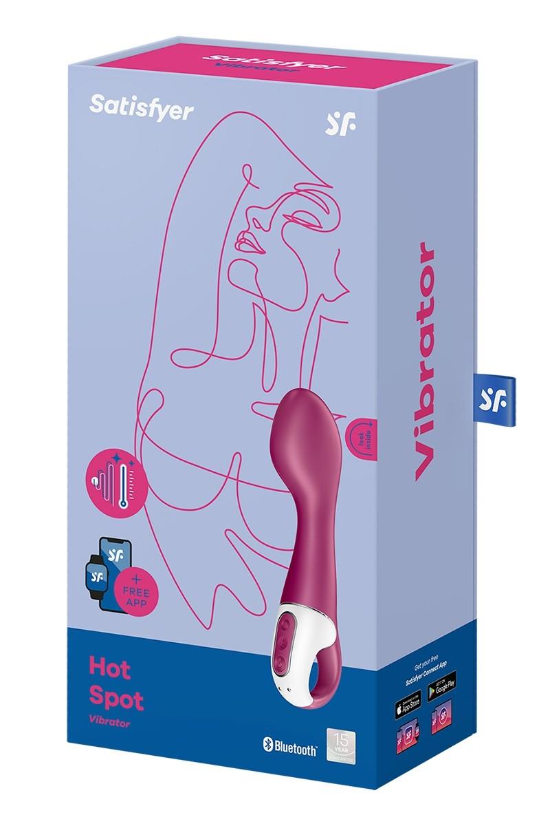 Satisfyer Hot — sterowanie aplikacją, silikon medyczny Satisfyer Hot — sterowanie aplikacją, silikon medyczny