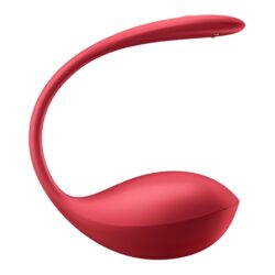 Satisfyer Shiny — sterowanie aplikacją, silikon medyczny, czerwony Satisfyer Shiny — sterowanie aplikacją, silikon medyczny, czerwony