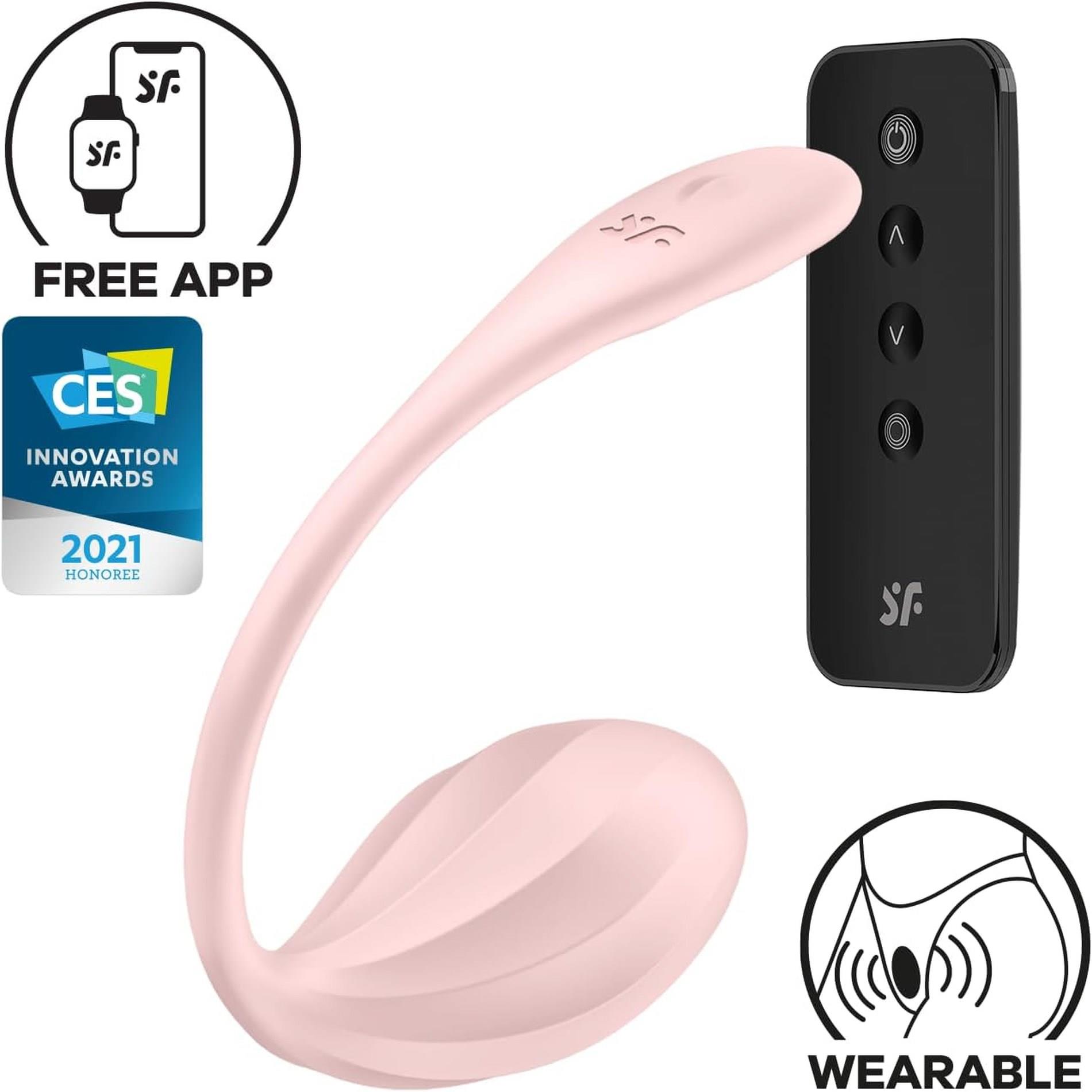Satisfyer Ribbed — sterowanie aplikacją, silikon medyczny Satisfyer Ribbed — sterowanie aplikacją, silikon medyczny