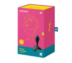 Satisfyer Game — sterowanie aplikacją, silikon medyczny, czarny Satisfyer Game — sterowanie aplikacją, silikon medyczny, czarny