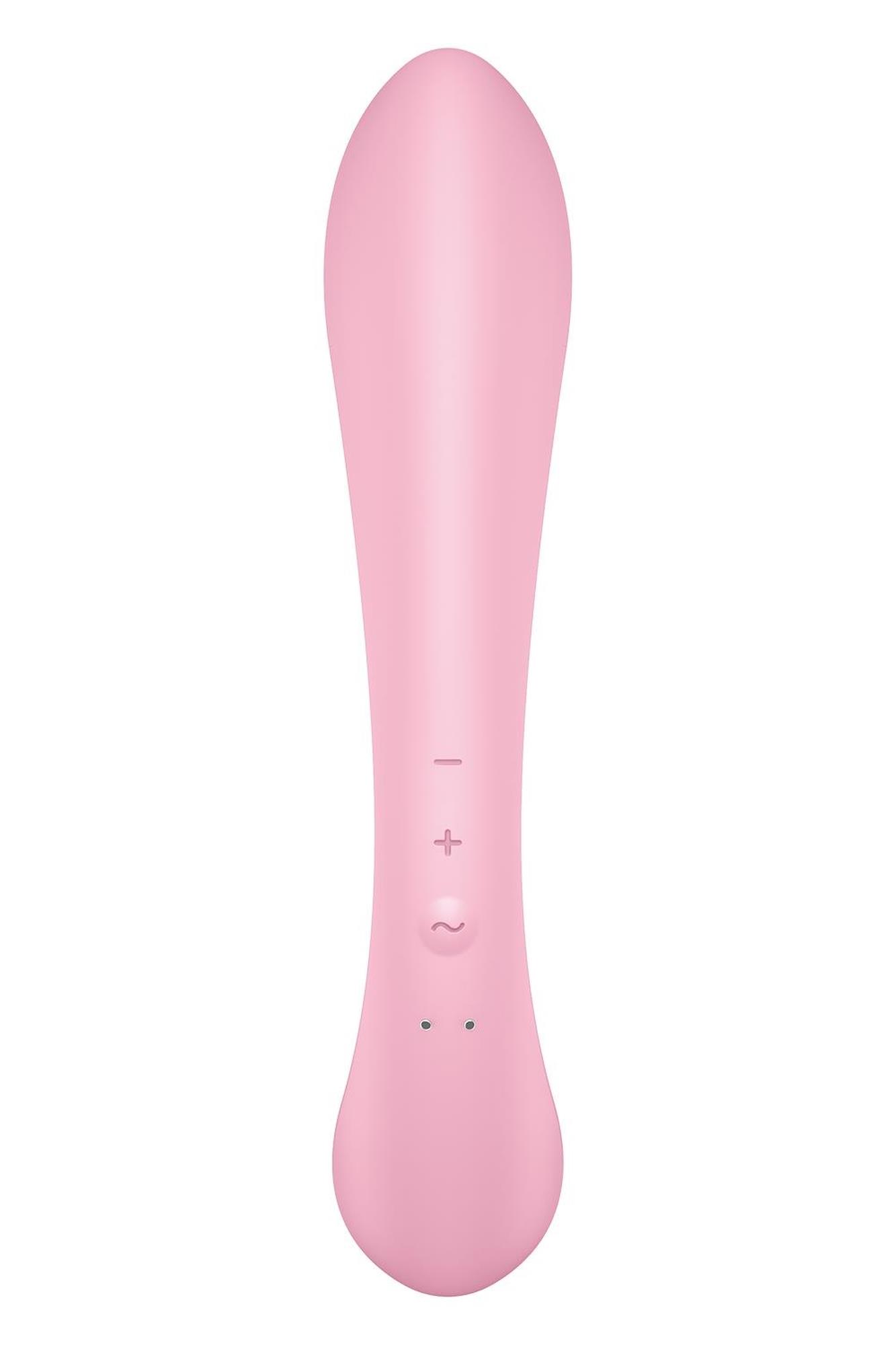 Satisfyer Triple — silikon medyczny, różowy Satisfyer Triple — silikon medyczny, różowy