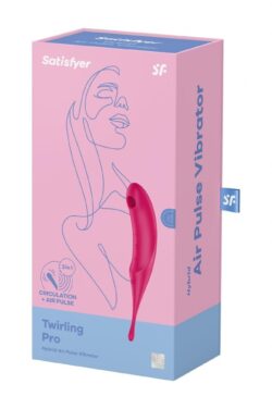 Satisfyer Twirling — wibracje klasyczne, silikon medyczny, czerwony Satisfyer Twirling — wibracje klasyczne, silikon medyczny, czerwony