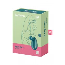 Satisfyer Spot — 12 trybów wibracji, silikon medyczny, zielony Satisfyer Spot — 12 trybów wibracji, silikon medyczny, zielony
