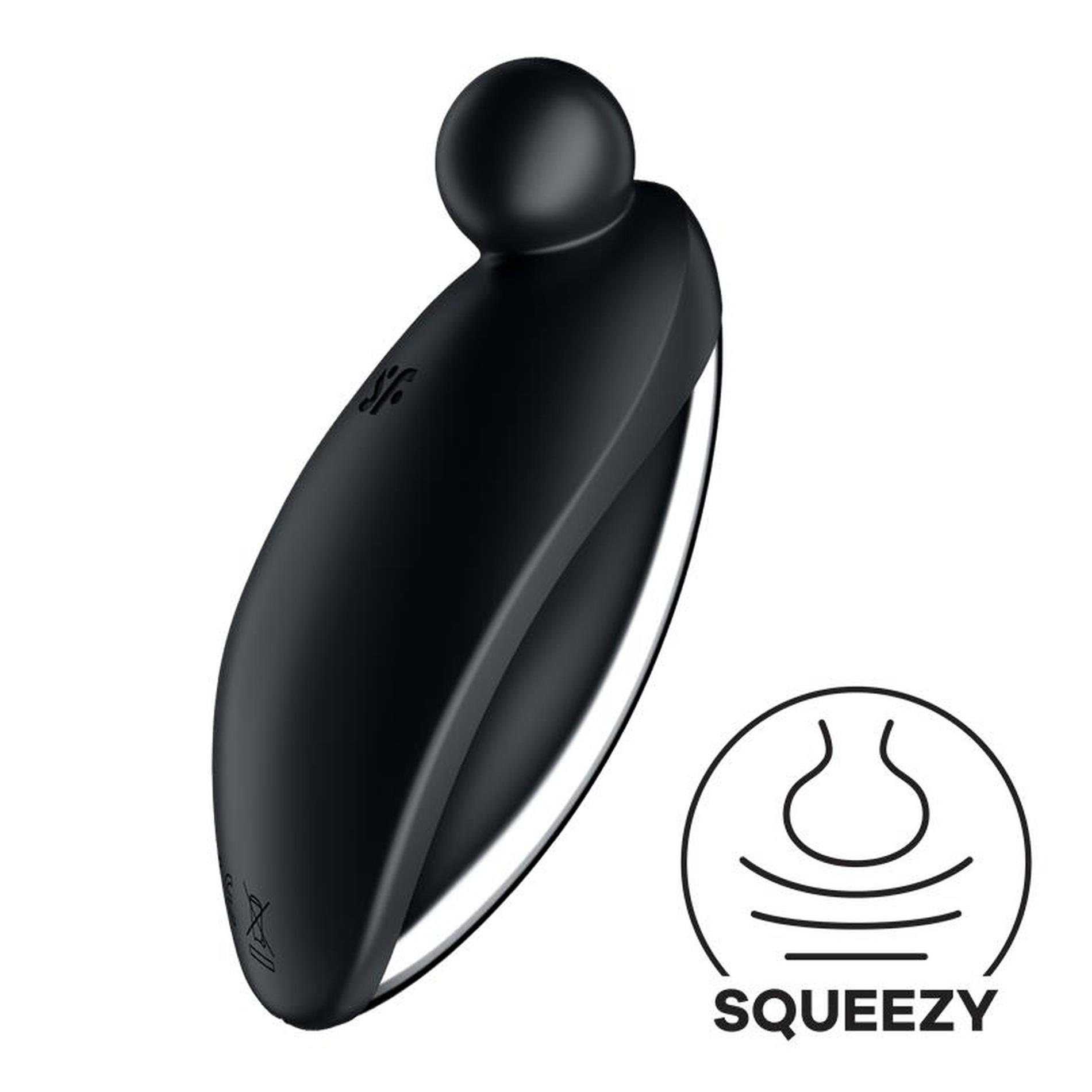 Satisfyer Spot — silikon medyczny, czarny Satisfyer Spot — silikon medyczny, czarny