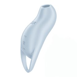 Satisfyer Pocket — wibracje klasyczne, silikon medyczny, niebieski Satisfyer Pocket — wibracje klasyczne, silikon medyczny, niebieski