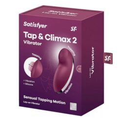 Satisfyer Tap — silikon medyczny, czerwony Satisfyer Tap — silikon medyczny, czerwony