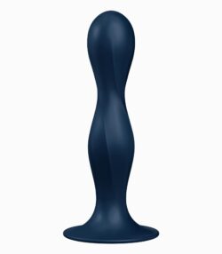 Satisfyer Double — silikon, niebieski Satisfyer Double — silikon, niebieski