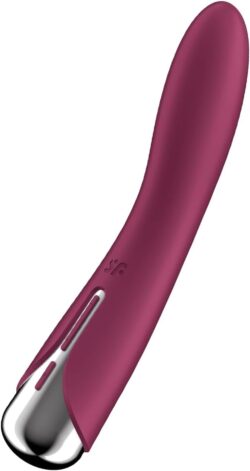 Satisfyer Spinning — wibracje klasyczne, silikon medyczny, czerwony Satisfyer Spinning — wibracje klasyczne, silikon medyczny, czerwony