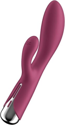 Satisfyer Spinning — wibracje klasyczne, silikon medyczny, czerwony Satisfyer Spinning — wibracje klasyczne, silikon medyczny, czerwony