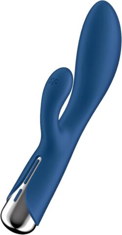 Satisfyer Spinning — wibracje klasyczne, silikon medyczny, niebieski Satisfyer Spinning — wibracje klasyczne, silikon medyczny, niebieski
