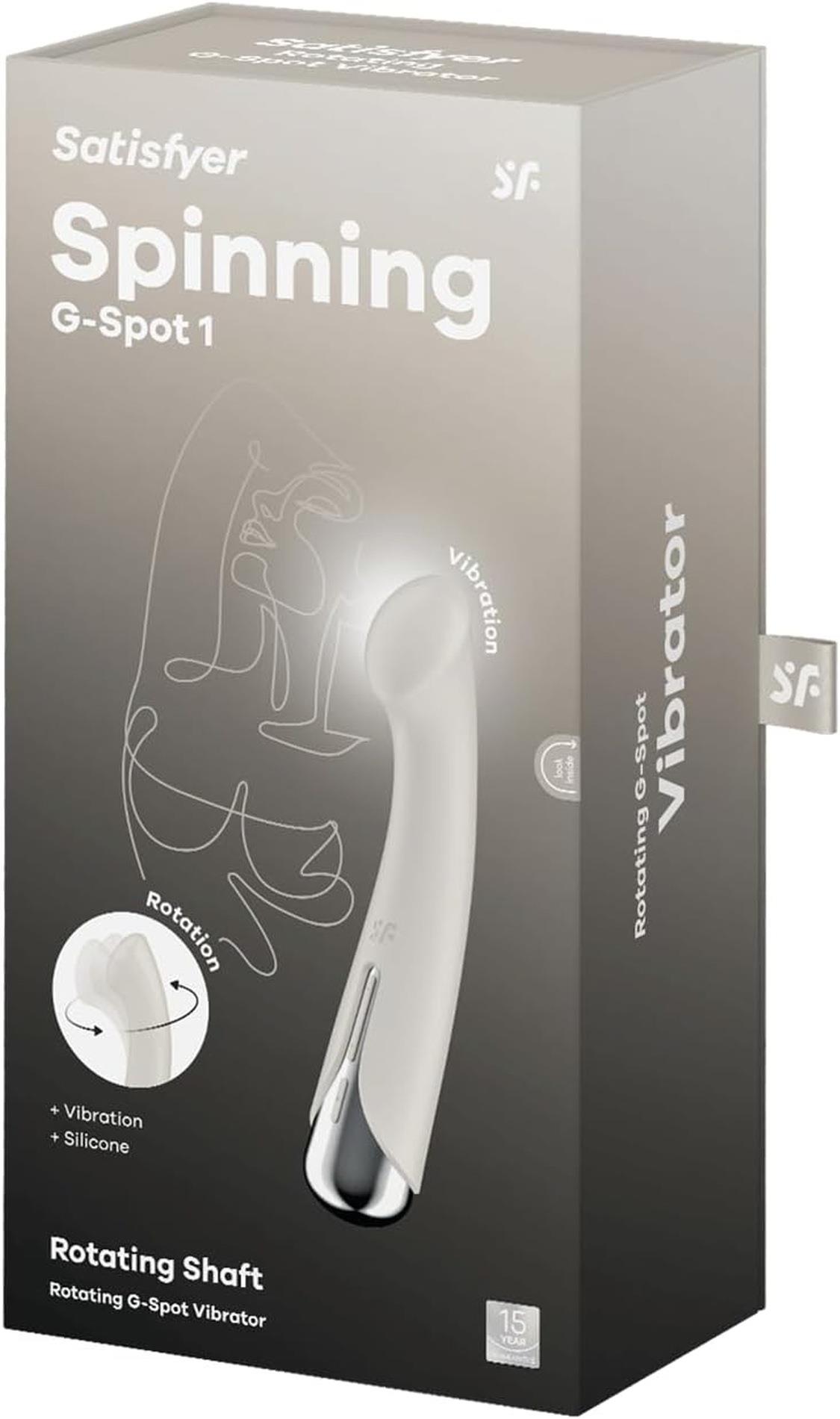 Satisfyer Spinning — wibracje klasyczne, silikon medyczny, cielisty Satisfyer Spinning — wibracje klasyczne, silikon medyczny, cielisty