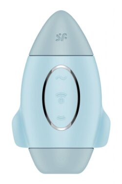 Satisfyer Mission — wibracje klasyczne, silikon medyczny, niebieski Satisfyer Mission — wibracje klasyczne, silikon medyczny, niebieski