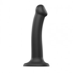 Strap-on-me Realistic — silikon, regulowany rozmiar, czarny Strap-on-me Realistic — silikon, regulowany rozmiar, czarny
