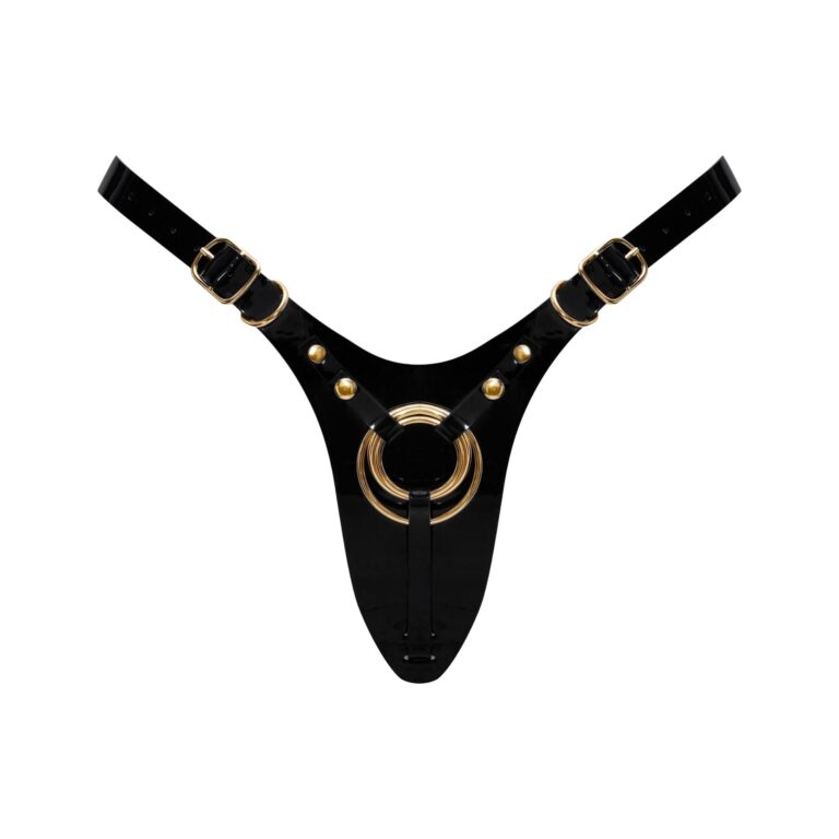 Strap-on-me Leatherette — czarny
