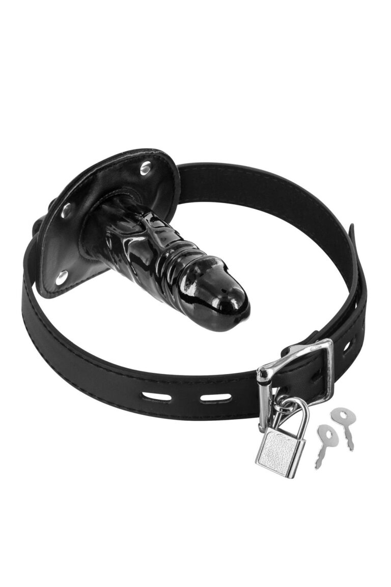 Fetish Tentation Dong — regulowany rozmiar, czarny