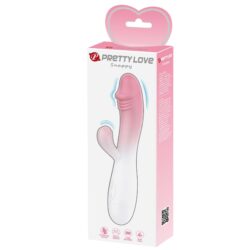 Pretty Love Snappy — 30 trybów wibracji, sterowanie aplikacją, różowy, duży (16-22 cm)