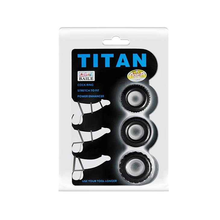 Baile Titan — silikon medyczny, mini (do 10 cm), mini (do 10 cm)
