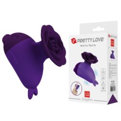 Pretty Love Dolphin — silikon medyczny, fioletowy