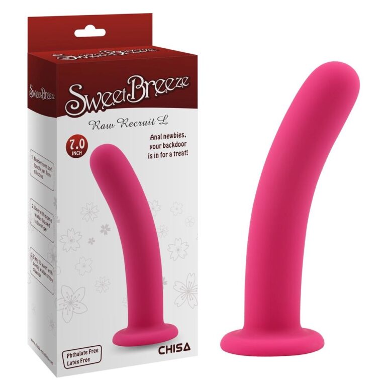 Sweet Breeze Raw — silikon, różowy