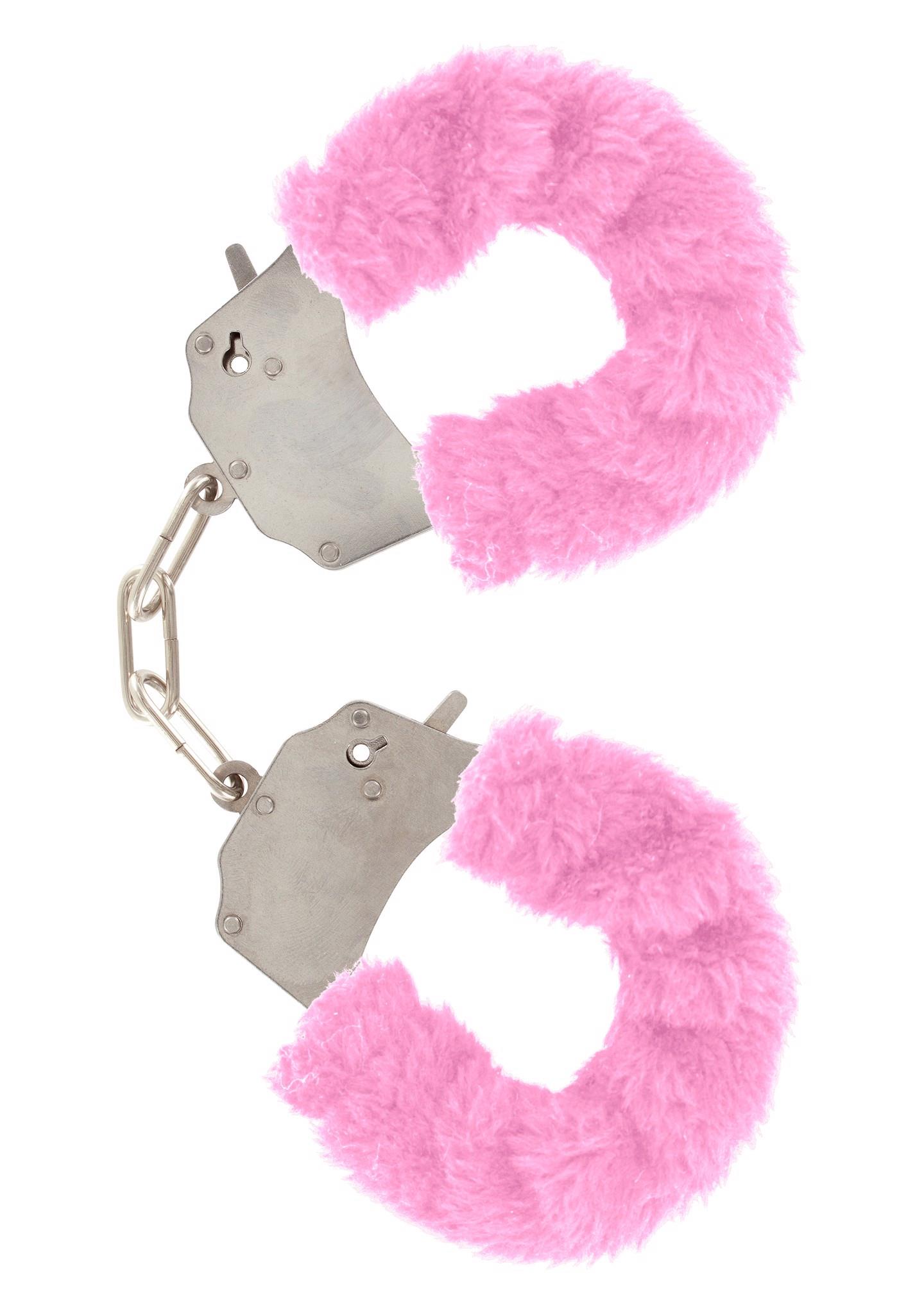 ToyJoy Furry — metal, różowy