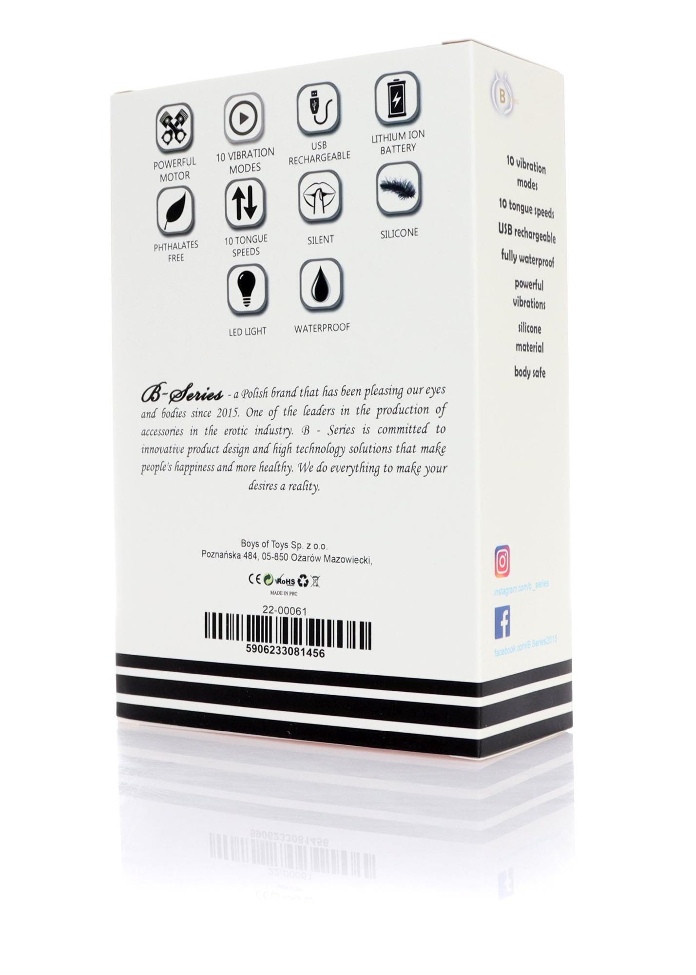 B-Series Magic Stymulator — silikon medyczny B-Series Magic Stymulator — silikon medyczny