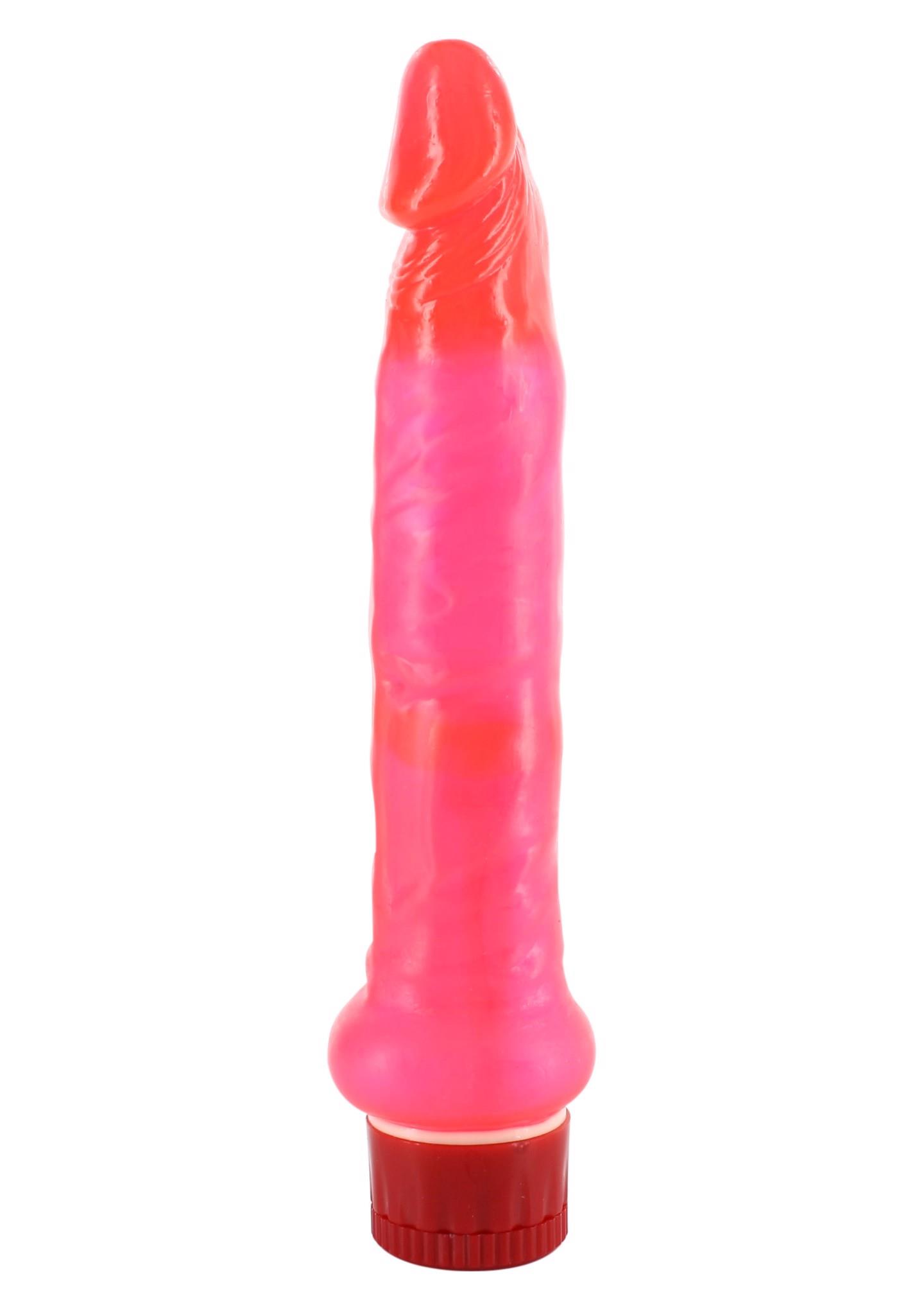 Seven Creations Jelly — abs, duży (16-22 cm), różowy